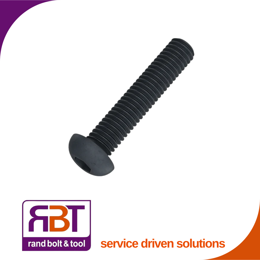 Button Head Cap M10 x 20mm Black Gr.10.9 DIN 7380