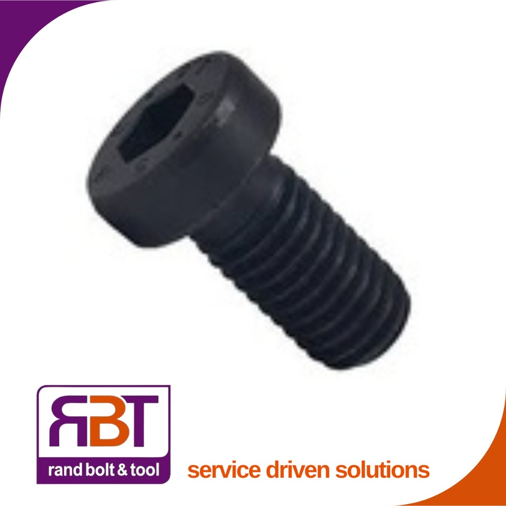 [7984B616] Low Head Cap M6 x 16mm Black Gr.10.9 DIN 7984