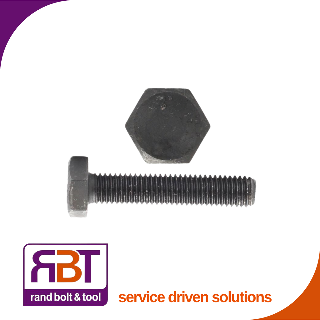 Set Screw M10 x 100mm Black Gr.8.8 DIN 933