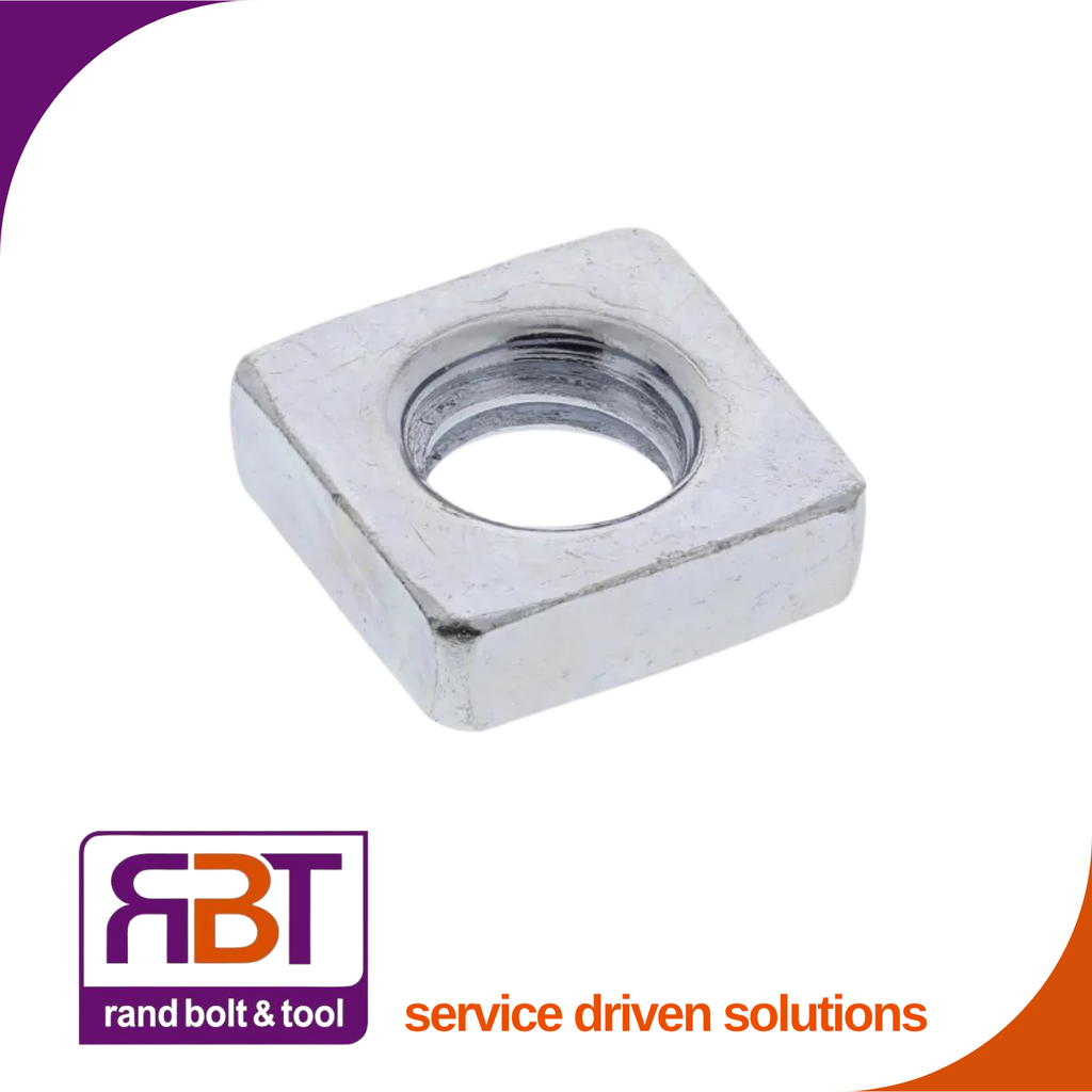 [557A28] Square Nut M8 x 1.25 A2 Stainless Steel DIN 557