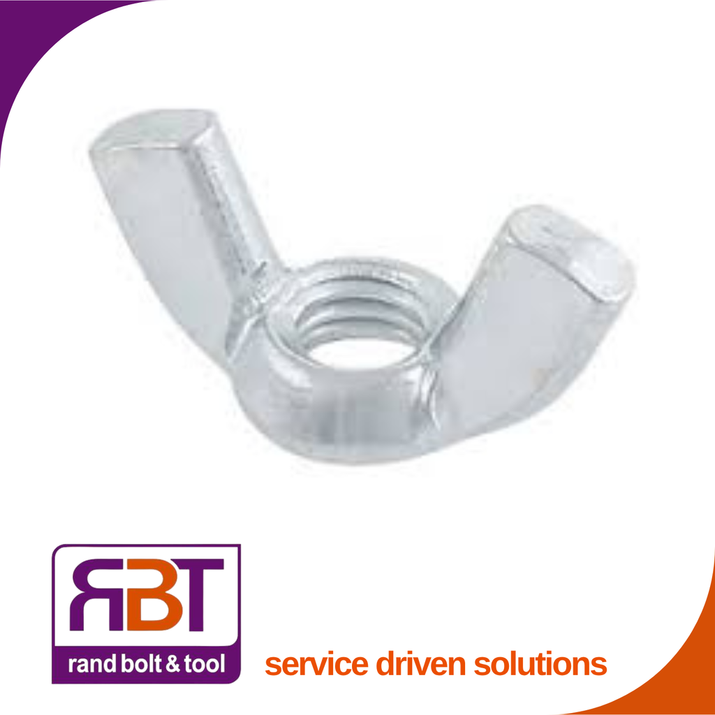 Wing Nut M10 x 1.5 Zinc Plated Gr.4 DIN 315