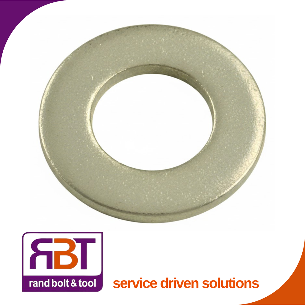 Flat Washer M27 Yellow Passivated Gr.4 Form B (1.1/8) 28x50x2.5) DIN 4320