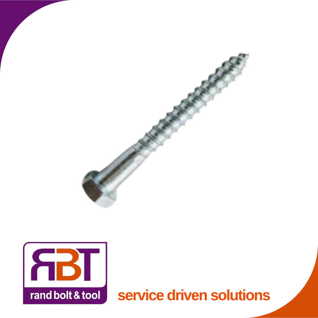 Coach Screw 10 x 70 A2 Stainless Steel DIN 571