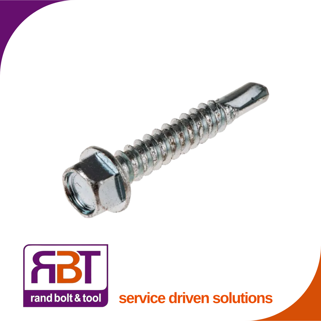 Tek Screw 12 x 30 A2 Stainless Steel DIN 7504