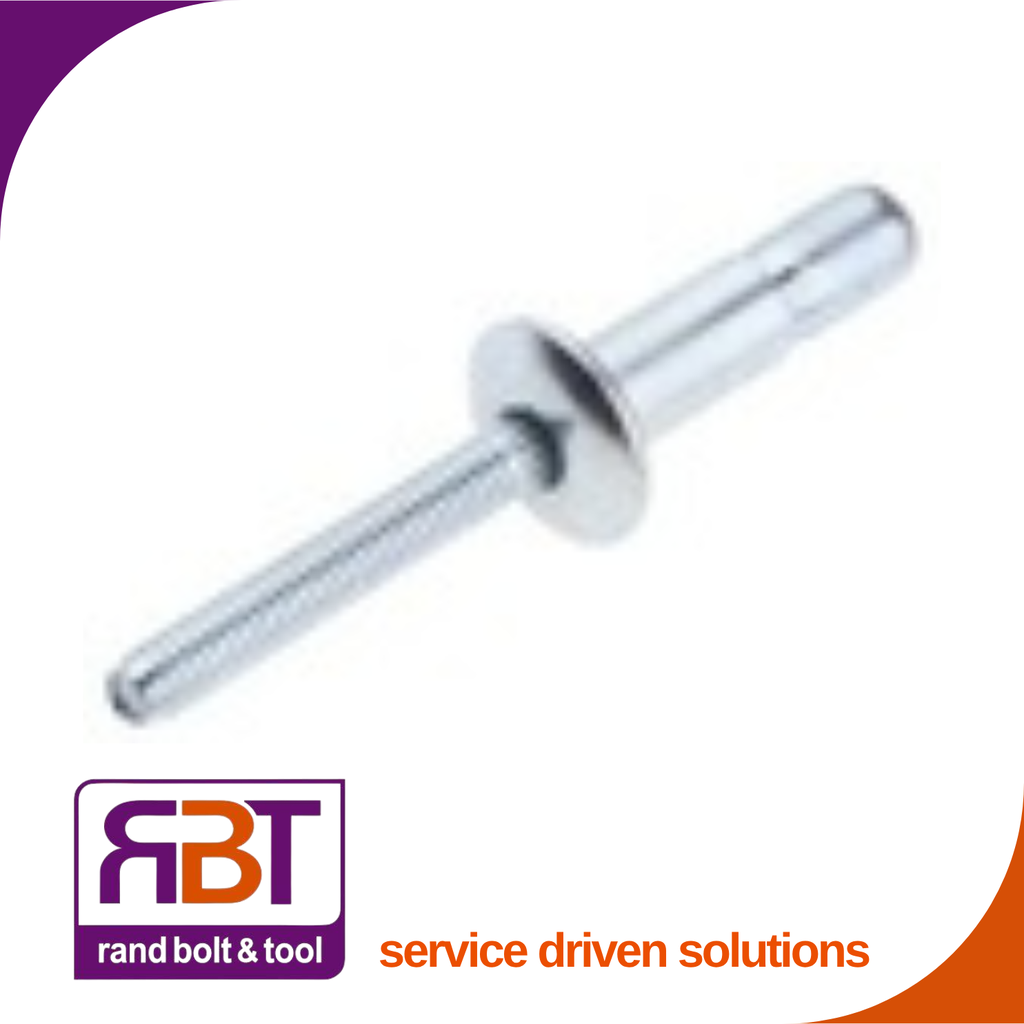 [236A26419] Pop Rivet 6.4 x 19 Structural Stainless Steel, Stainless Steel (2.03-15.87)