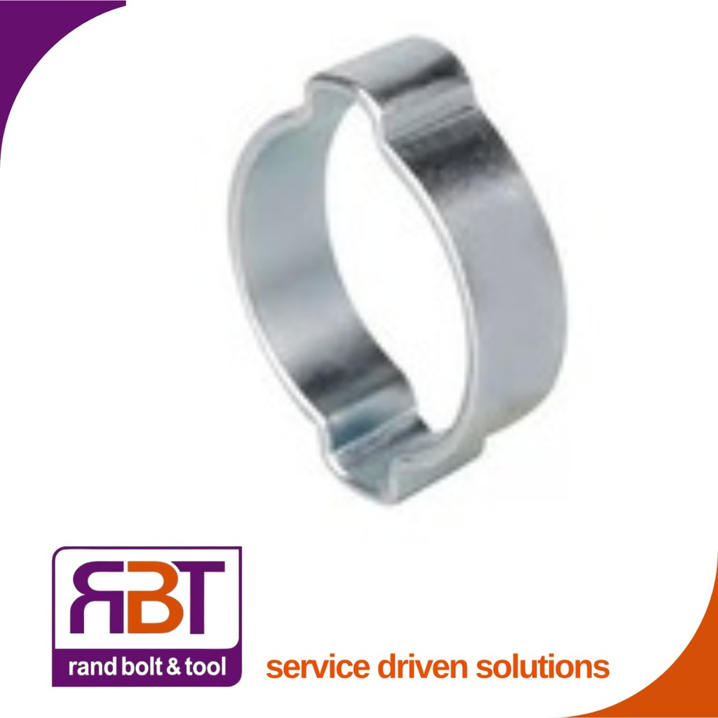 Clamp 17 x 20 Zp Stl Oetiker Dbl/Ear