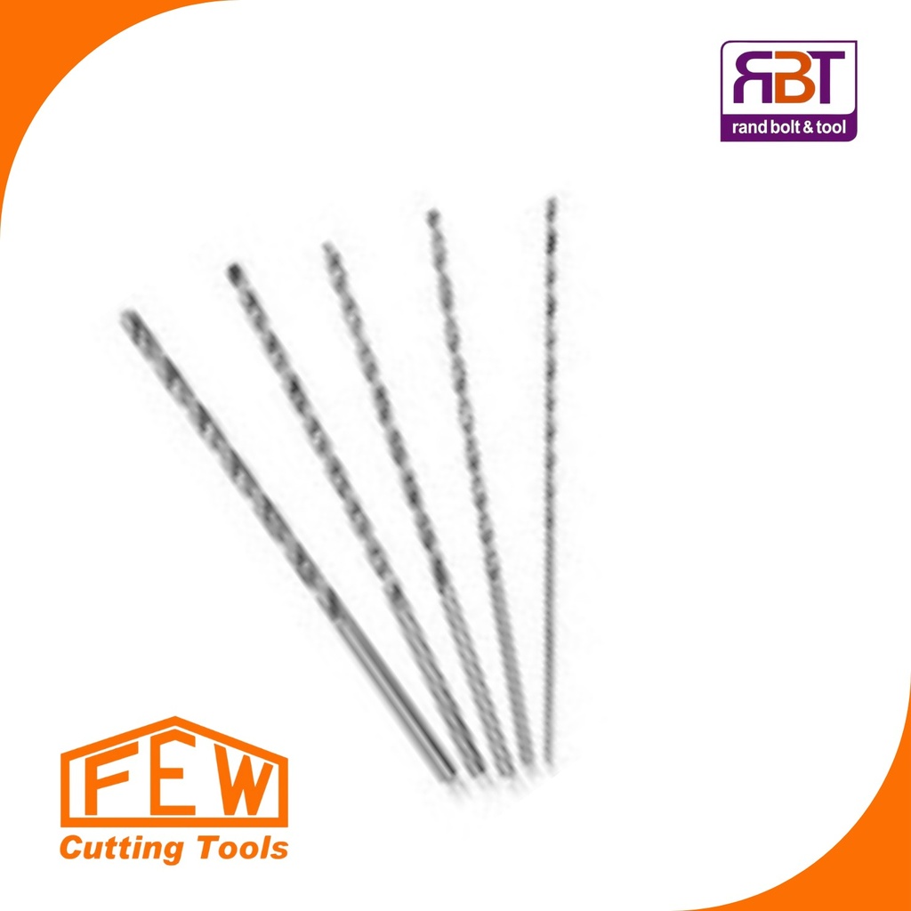 [2850160] Drill Bit 1.60mm Long BF HSS (50) FEW