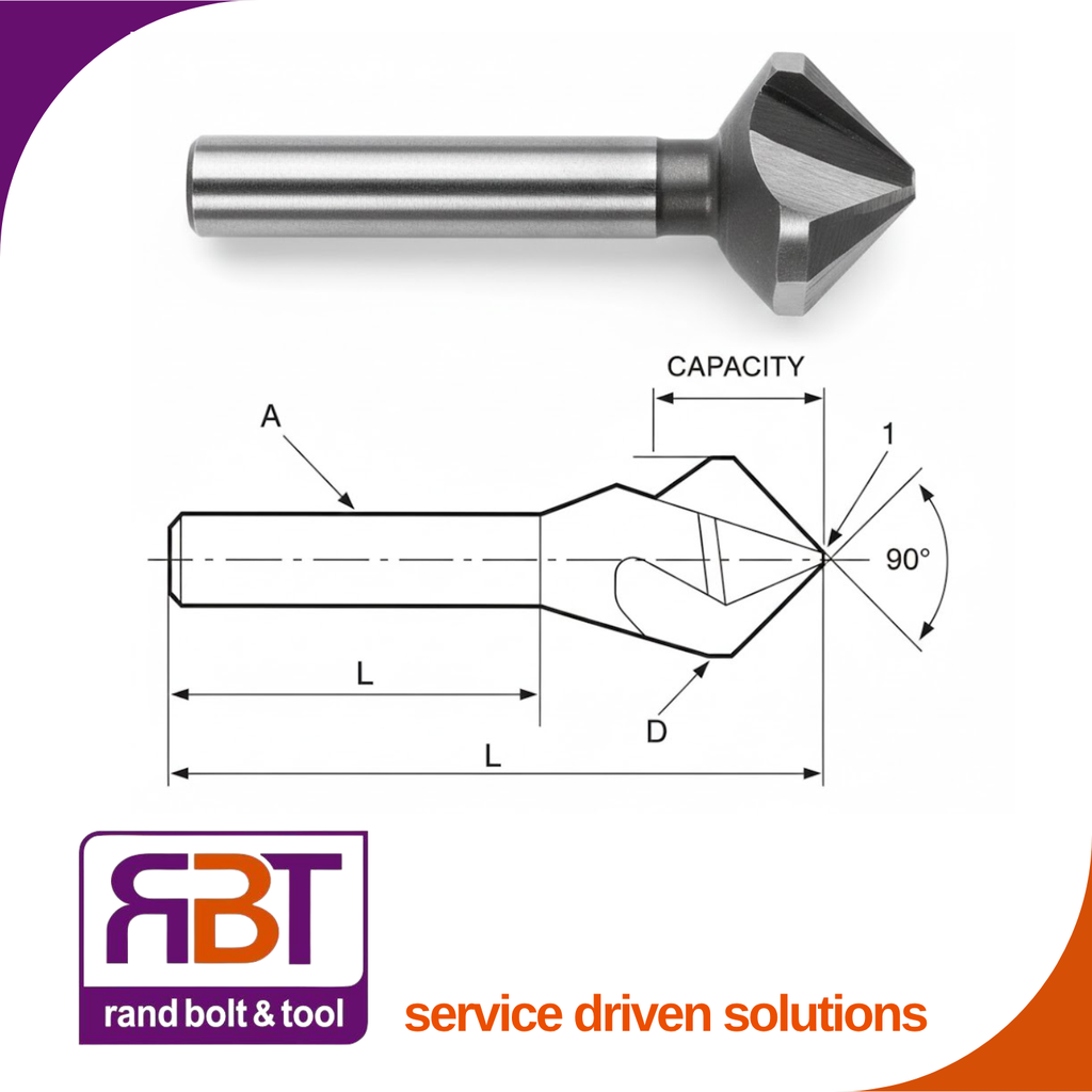 [3534020] Drill Bit 10.4mm CSK Three Flute 90Ã‚Â° FEW