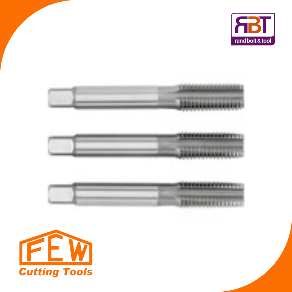 [0200800] LH UNC Tap 1/4-20 Set-3pc C2 HSSE FEW