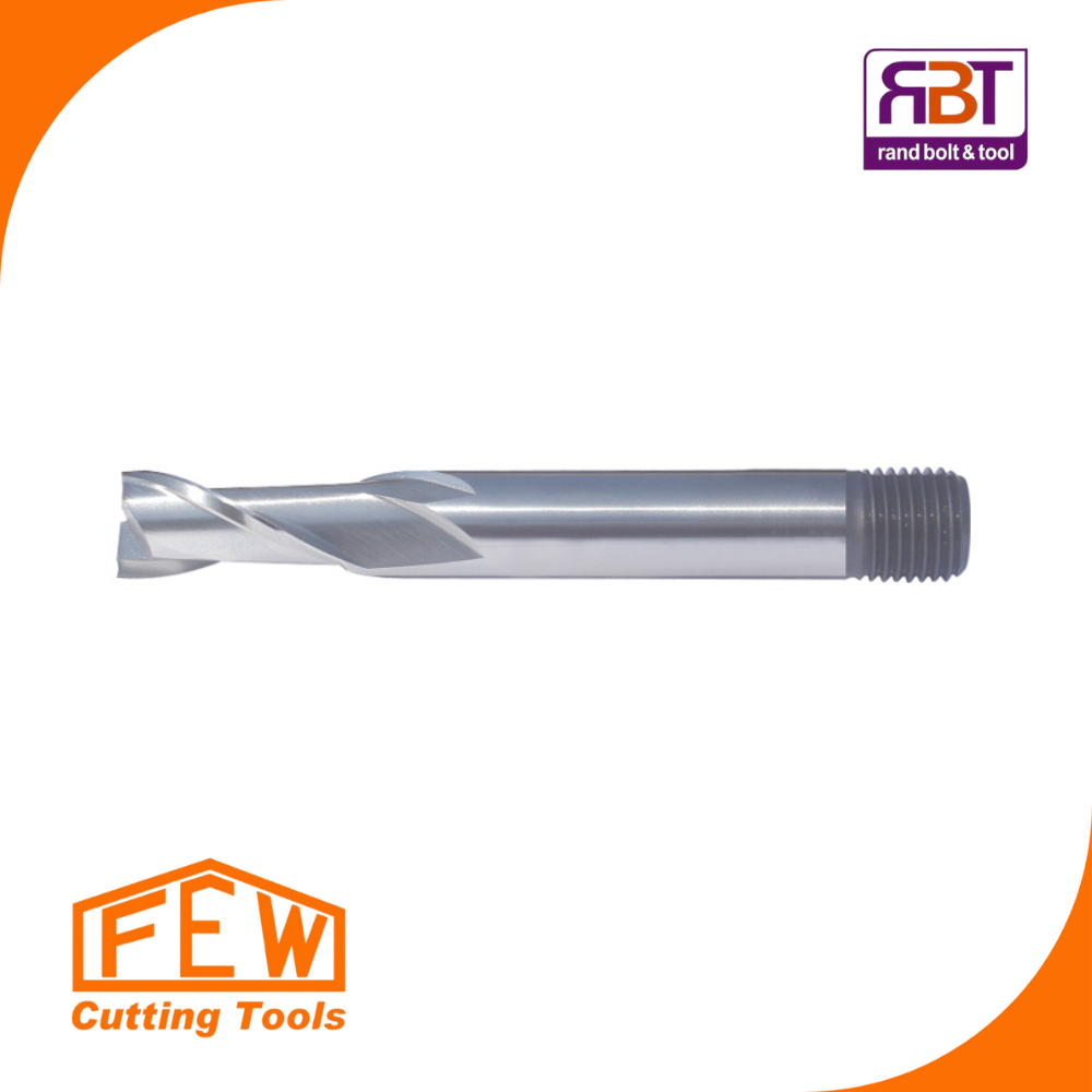 End Mill 10mm 2F LS TS HSSE Co8 BS 122 FEW