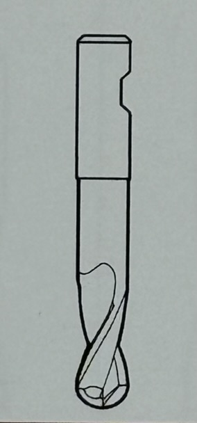 [8401800] End Mill 18mm 2F BN Reg FL SH HSSE Co8 DIN 327 FEW