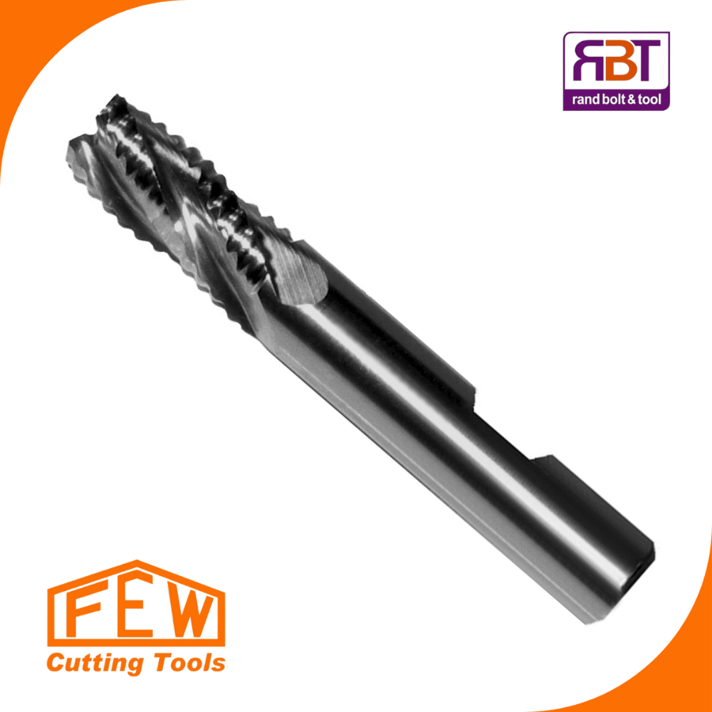 End Mill 33mm RC Reg FS HSSE-Co8 DIN 844 FEW