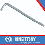 Allen Key 1/4' Extra Long Shank Ball Point King Tony