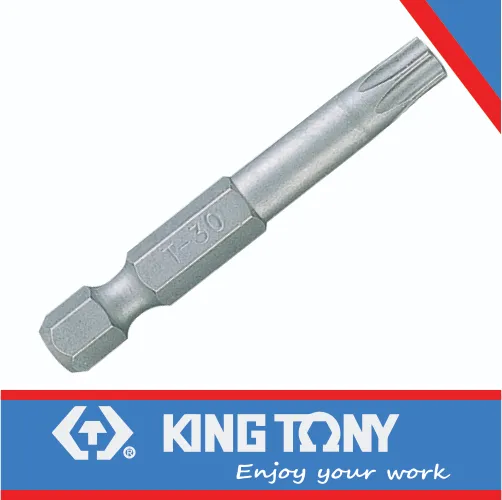 Bit Torx T30 x 50mm 1/4dr King Tony