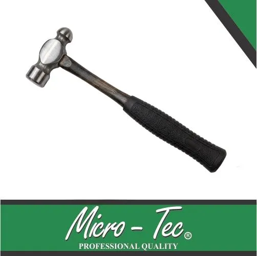 [F61] Hammer Ball Pein 560gr Steel Rubber Handle Micro-Tec