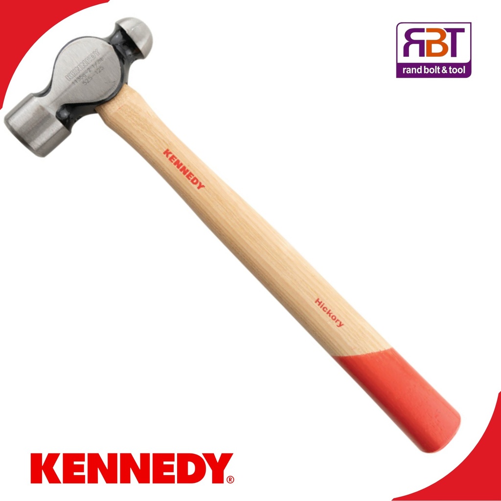 [KEN5251020K] Hammer Ball Pein 110gr Wooden Handle Kennedy