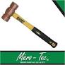 [H232] Hammer Copper 25mm 900gr Fibreglass Handle Micro-Tec