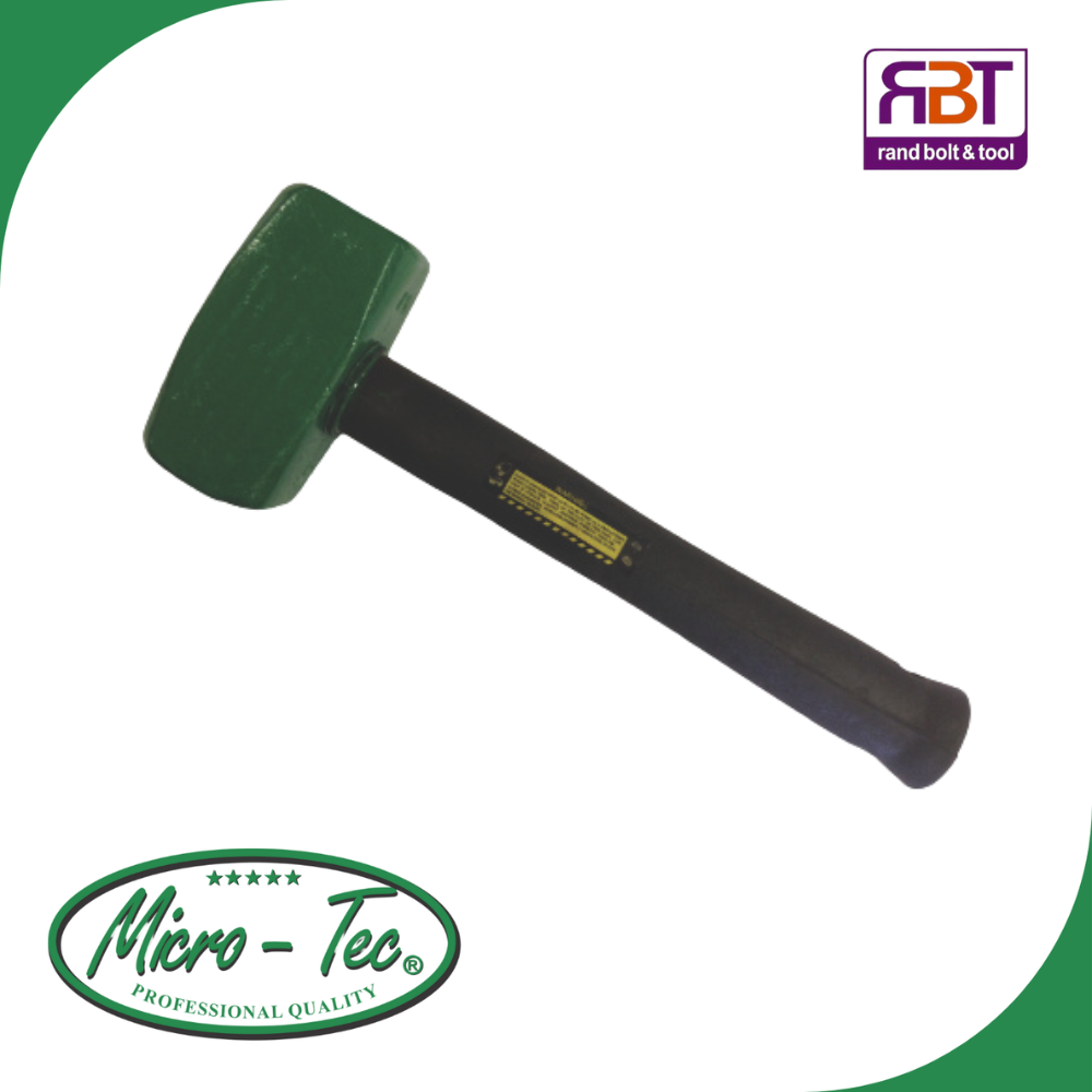Hammer Club 4lb Rubber Handle Micro-Tec