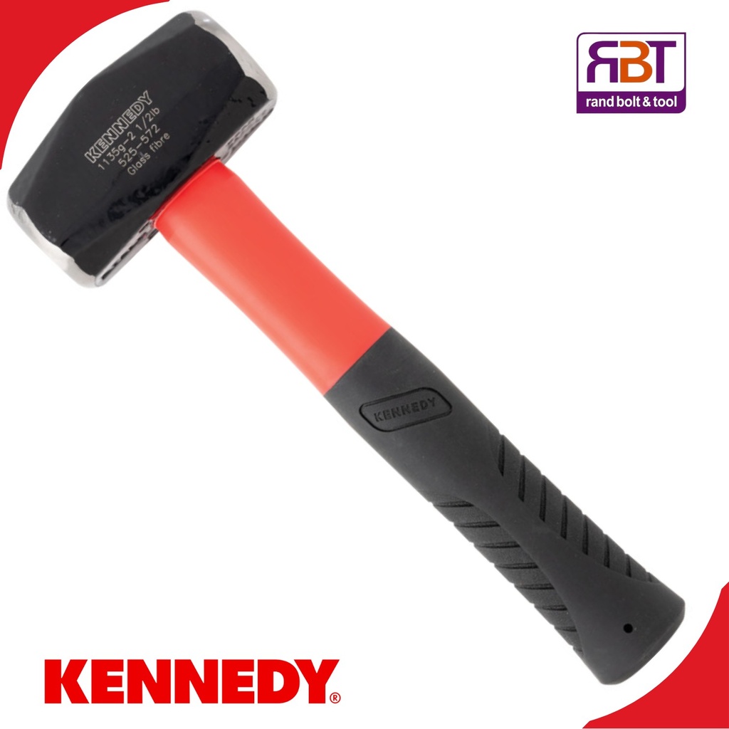 Hammer Club Steel Head 1.1kg Fibreglass Handle Kennedy