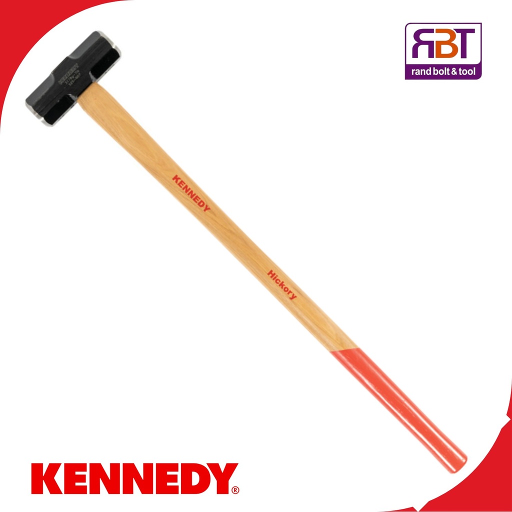Hammer Sledge Steel Head 4.5kg Wooden Handle Kennedy
