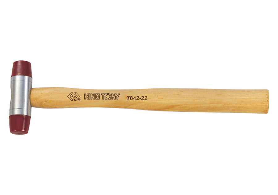 [7842-28] Hammer Soft Face 28mm Polyurethane King Tony