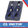 Plier Set Circlip 175mm 4pc King Tony