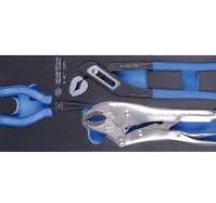 Plier Set Water Pump, Vice Grip & Long Nose Eva Foam 3pc King Tony