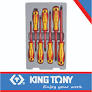 [30617MR] Screwdriver Set VDE Insulated Electrical 7pc King Tony