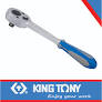 Ratchet 3/8dr Swivel Joint Reversible 24 Teeth 200mm King Tony