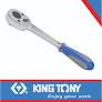 Ratchet 3/8dr Reversible 200mm 32 Teeth King Tony