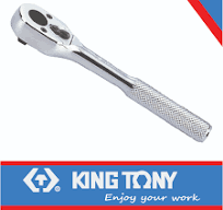 Ratchet 1/4dr Reversible 140mm 24 Teeth King Tony