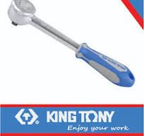 Ratchet 1/4dr Reversible 145mm 70 Teeth King Tony
