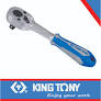 Ratchet 1/4dr Swivel Head Reversible 130mm 24 Teeth King Tony