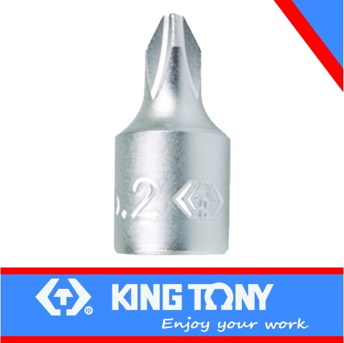 Socket PH2 x 25mm Phillips Bit 1/4dr King Tony