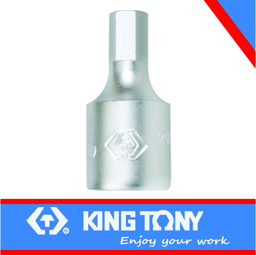 Socket H4 x 25mm Hex Bit 1/4dr King Tony