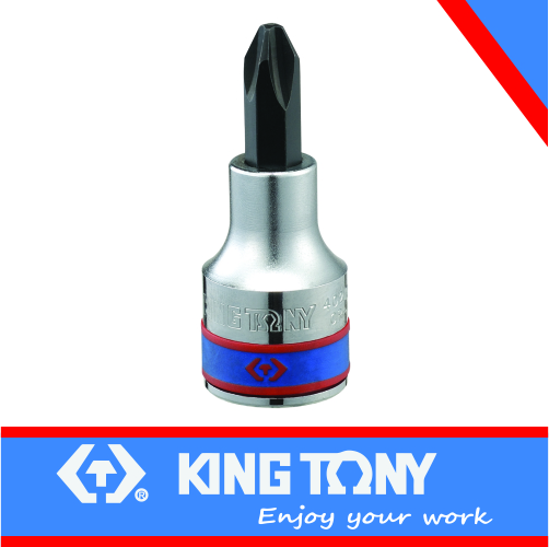 Socket PH2 x 60mm Phillips Bit 1/2dr King Tony