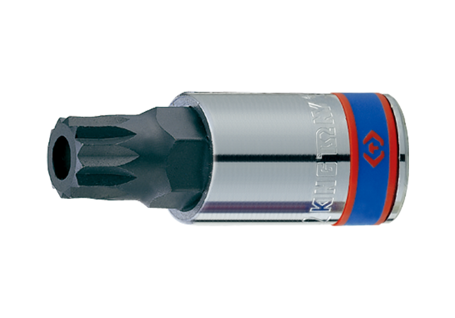 Socket 16 x 66mm Spline Bit Tamper Proof 1/2dr King Tony
