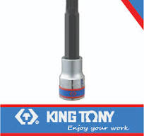 Socket 12mm x 80mm Spline Bit 1/2dr King Tony