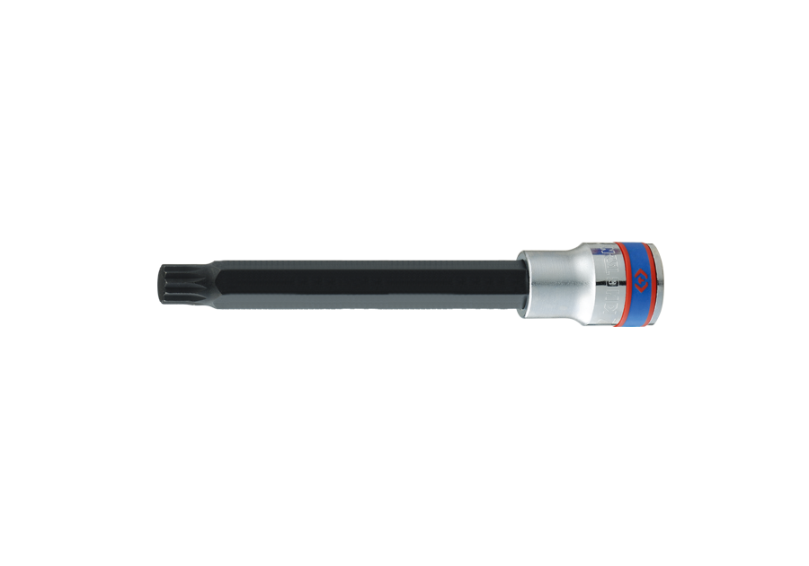 Socket 8mm x 140mm Spline Bit 1/2dr King Tony