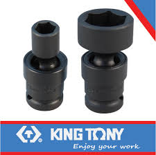 [4B5522M] Socket 22mm Universal Joint Impact 1/2dr 6pt King Tony
