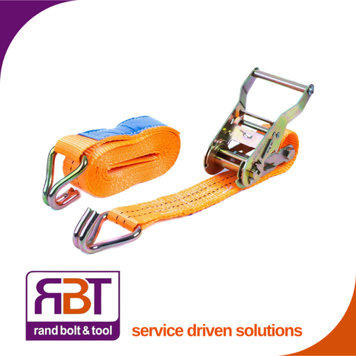 [MTL9788300K] Tie Down 25mm x 4m Strap dbl/hook