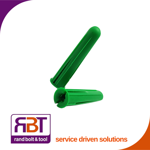 [88500PGREEN] Plastic Plug Green 11mm