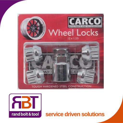 [AWLNS12125] Wheel Lock Nut Set M12 x 1.25