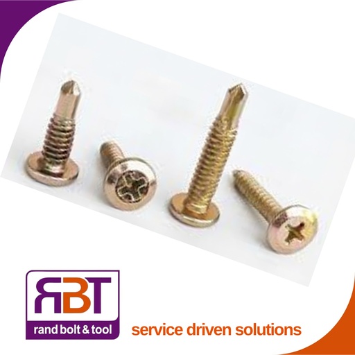 [346YC1265] SDS 12 x 65 Wafer Coarse Yellow Passivated 