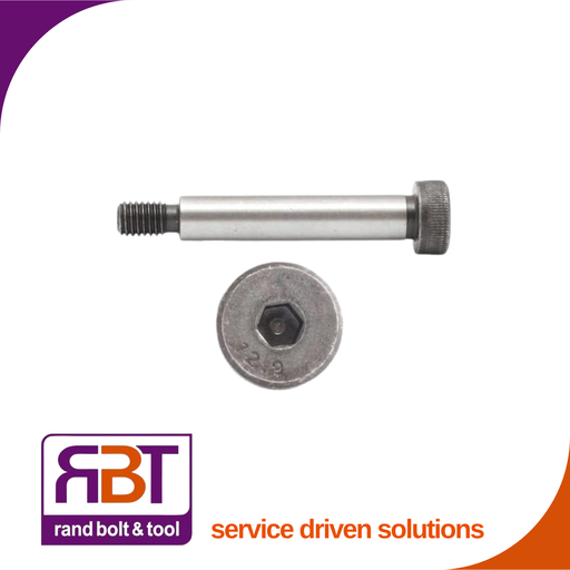 [7379B630] Shoulder Bolt 6-M5 x 30mm Black Gr.10.9 DIN 7379