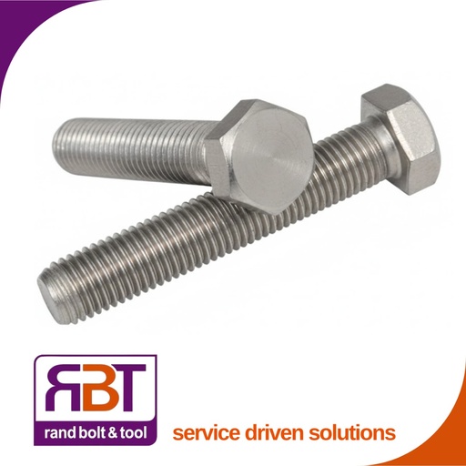 [558XZ4850] Set Screw M8 x 50mm 25kg Zinc Plated Gr.4.8 (1180pc) DIN 558