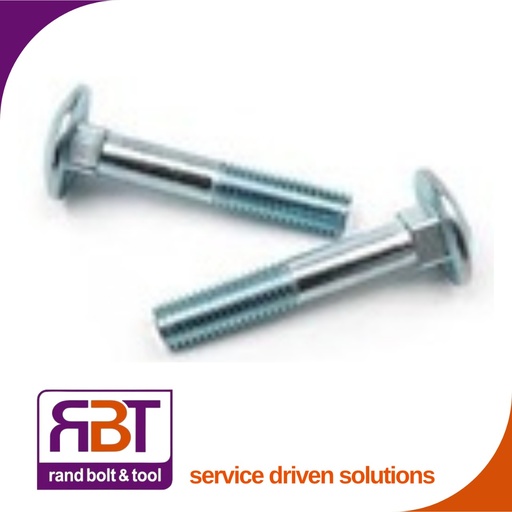 [603Z4830] Cup Square M8 x 30mm Zinc Plated Gr.4.8 DIN 603