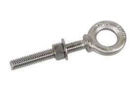 [136Z410200] Straining Eye Bolt M10 x 200 x 12 x 140mm Zinc Plated Gr.4
