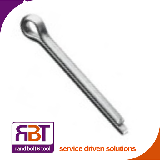 [94Z225] Split Pin 2 x 25mm Zinc Plated Mild Steel DIN 94