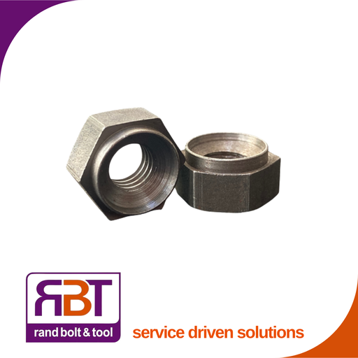 [980B816] Hank Nut M16 x 2 Black Gr.8 DIN 980